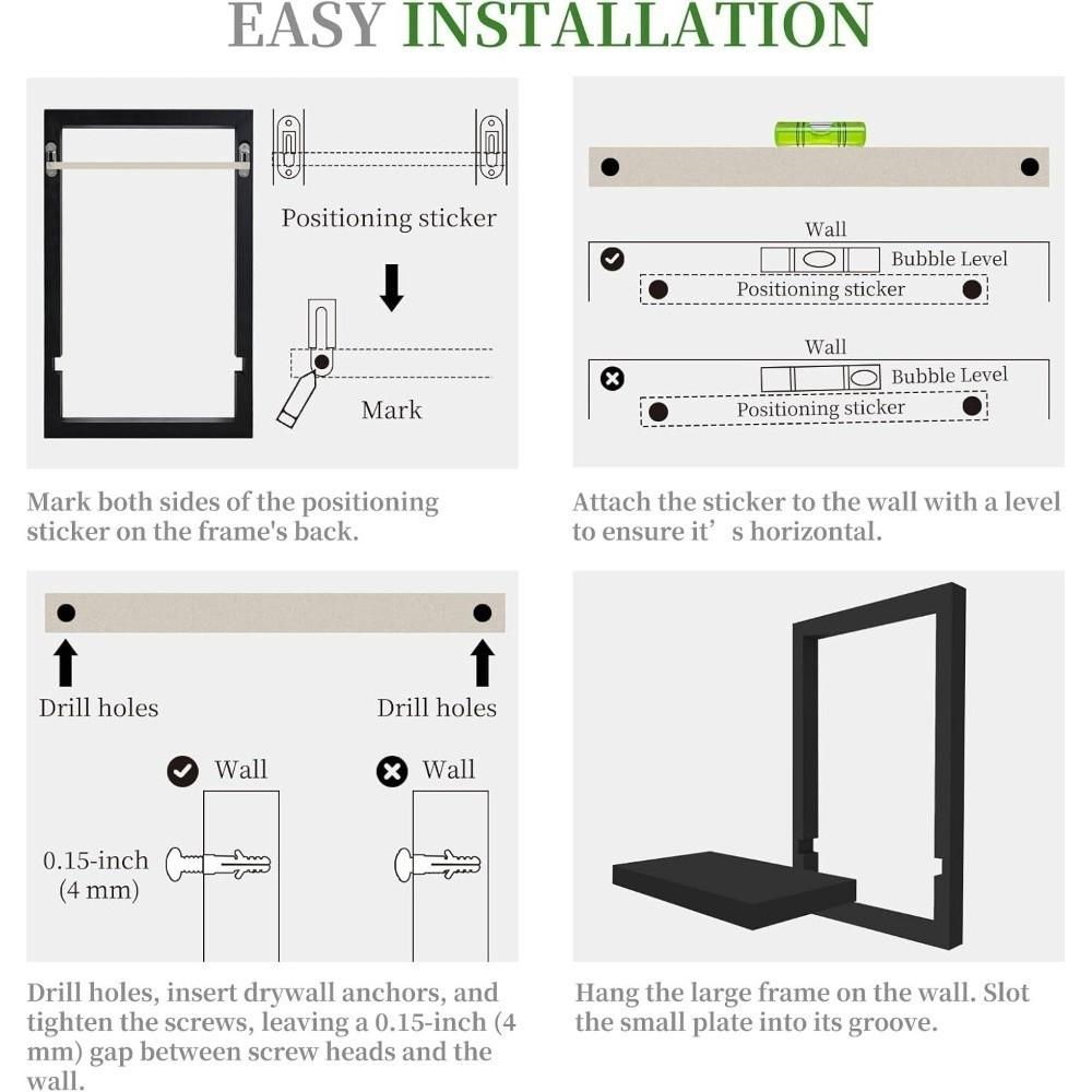 Floating Style Wooden Wall Shelf Square Wall Mounted Shelf Rustic Storage Rack Candles