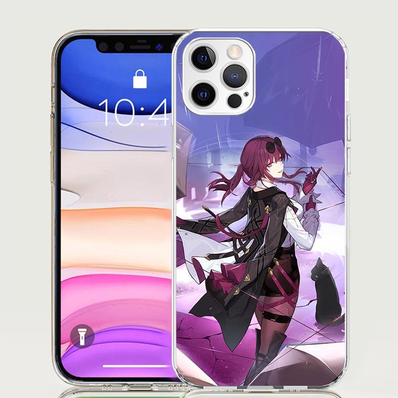 Honkai Star Rail Kafka Phone Case for Apple iPhone 17 Air 16 15 Plus 14 + 13 Mini 12 11 Pro Max 7 8 SE 16Max Soft Shell Cover Co
