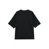 Jordan Flug-Essentials Bequemes Hautfreundliches Modisches Vielseitiges Kurzarm-T-Shirt Herren Tops Schwarz IB7345-010