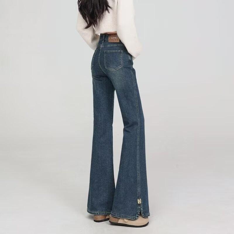 

La Chapelle Women s Plus Size Slimming Flare Jeans, Spring/Autumn 2025 Collection Small