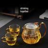 Dragon Scale Heat-Resistant Glass Tea Set
