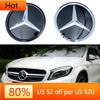 2025 New For MERCEDES BENZ Front Logo Emblem Grille Badge W156 W204 W205 W210 W211 W212 W213 C E Class GLA GLK ML GL GLC GLE Acc