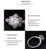 Women's Vintage-Style Platinum Ring with D Color Moissanite Diamond - Perfect for Proposals or Engagements.