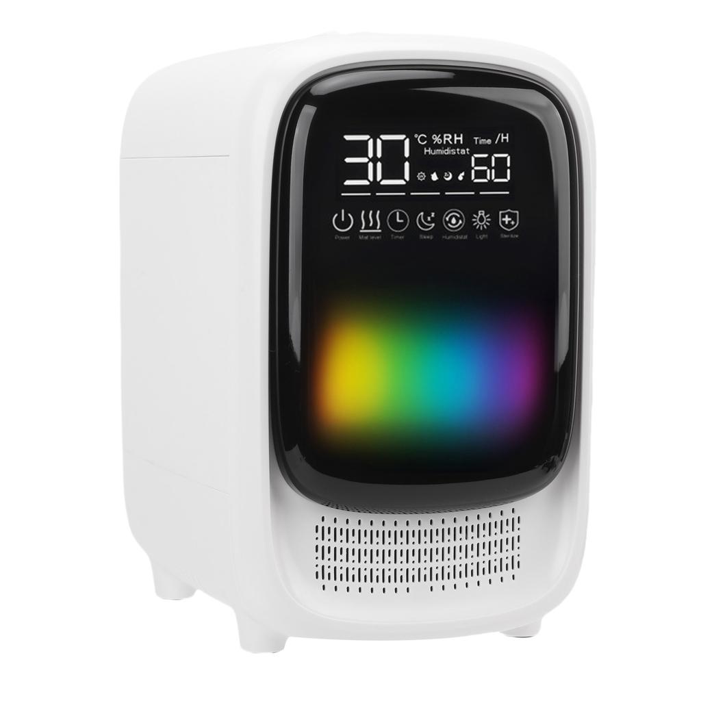 4 In 1 Humidifier 3.5L Large Desktop Humidifier Essential Oil Diffuser Bluetooth Speaker Colorful LED Light