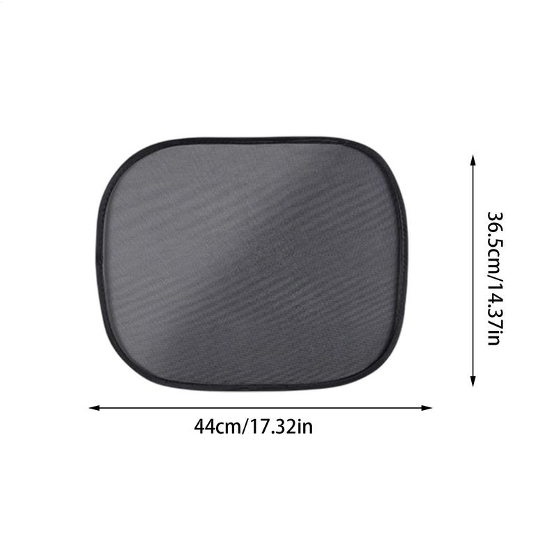 1 Pair New Car Mesh Electrostatic Adsorption Sunshade Car Side Window Sunshade Curtain Window Mesh Side Block For SUV Cars