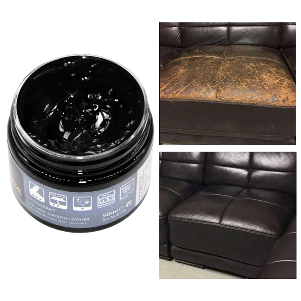 Leather Color Restorer Repair Dye Renew Paste Recoloring Balm