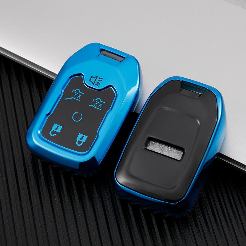 

GMC Chevrolet Car Key Shell & Buckle for Silverado, Colorado & Suburban - Premium Fashion Case