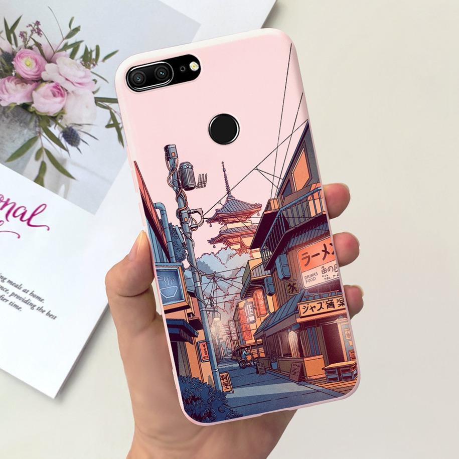 For Honor 9 Lite Case Popular Flower Slim Soft Silicone Coque Phone Cover For Honor 9 Lite LLD-AL10 LLD-L31 Fundas Honor9 Bumper