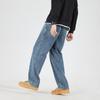 TonLion 2026 Spring And Autumn New Men's Jeans, Loose Straight-Leg Pants, Retro American Trendy Brand Versatile Long Trousers