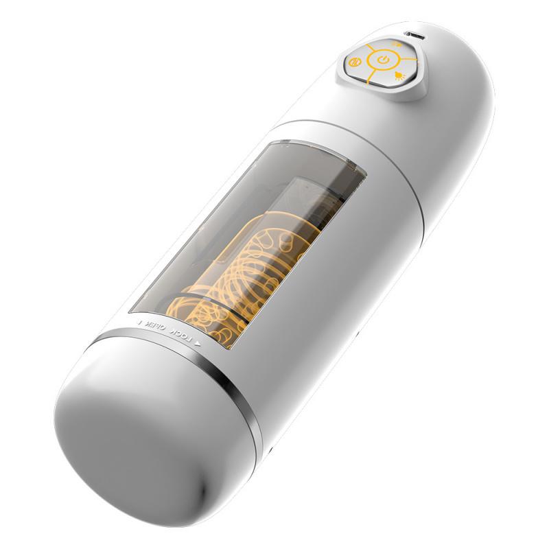 Automatic Telescopic Rotating Vibrators Realistic Male Masturbation Cup Vagina Sensation Penis Pump Sex Toys