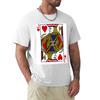 Jack of Hearts Playing Card TShirt Big and Tall Loose Fit TShirt