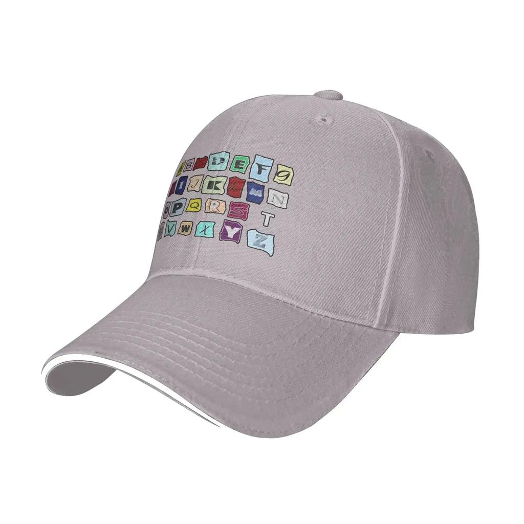 Alphabet  Cap Fashion Casual Baseball Caps Adjustable Hat Hip Hop Summer Unisex Baseball Hats Customizable Polychromatic