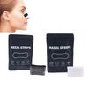 30pcs Black Oval Nose Patches Better Breathing Nose Breathing Strips For Adult Sleepling Anti Snoring Breathe Well Nasal Strips