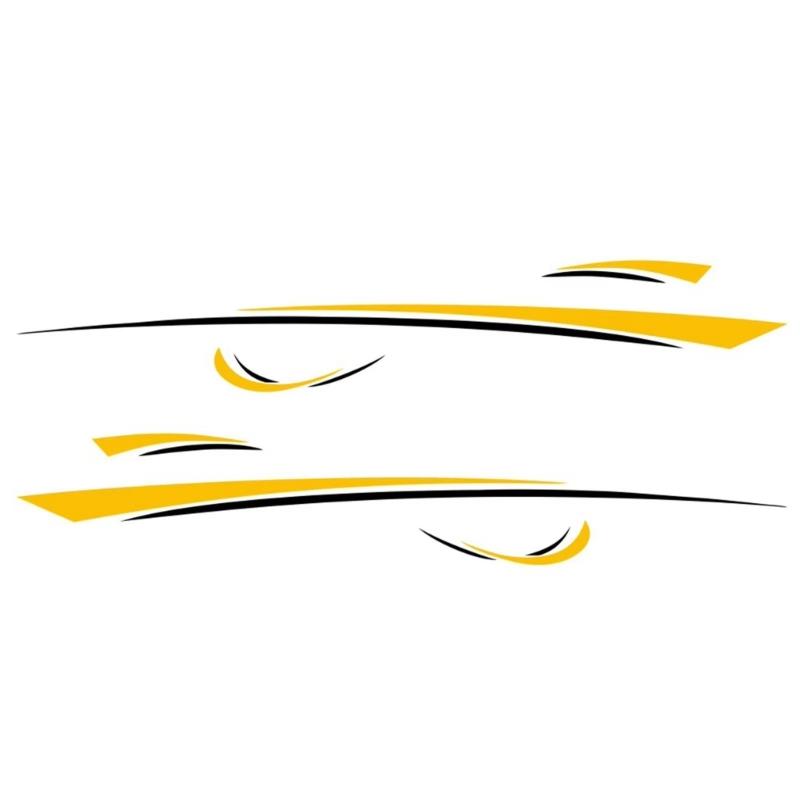 

Campers Body Decoration DIY Stripes Decorative Stickers Images Decal Sticker Decoration Adhesive Sticker for Caravans