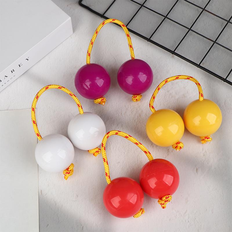 2Pcs Kashaka Rhythmic Balls Portable Rhythmic Fingertip Shaker Single Hand Percussion Instruments For Kid Adults Beginners