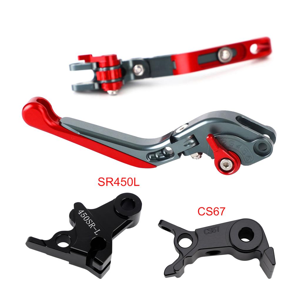 Adjustable Clutch Brake Lever fit for VOGE DS900X 900DSX 2024-2026 Red