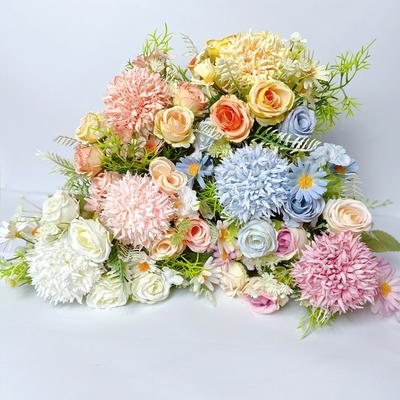 Artificial Flowers, Roses, Dandelions, Daisies, Bouquets, Home Decorations, Fake Flowers