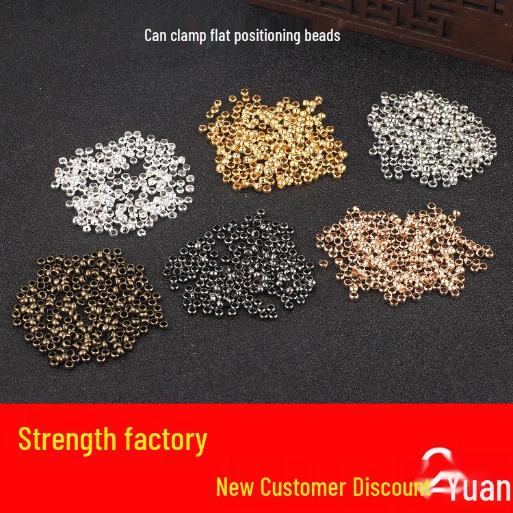 

Copper-Plated Bead Positioning Clip for DIY Accessories 2mm (~180 pcs)