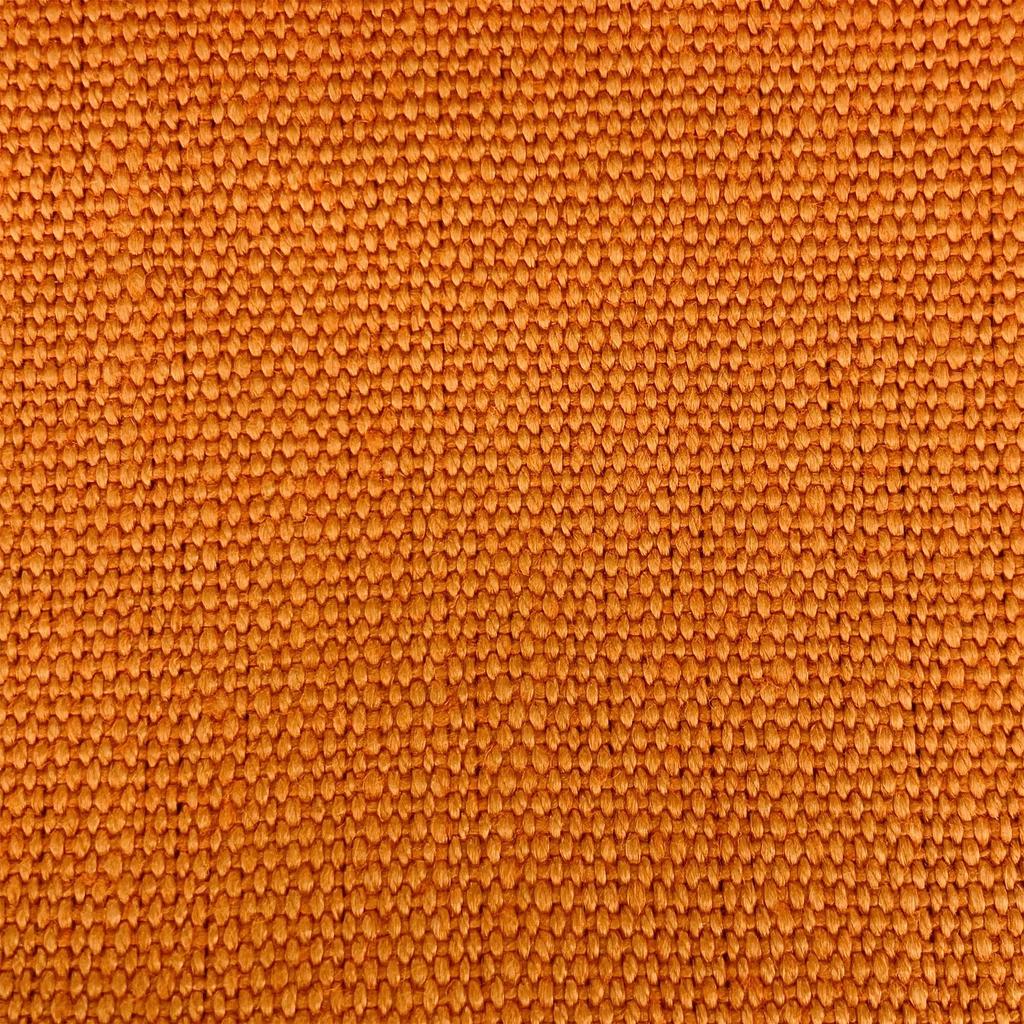 Hemp Canvas 100% Canvas, 530gsm, Heavyweight, Leather-Lined (Orange, 100cm)