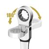 1PCS Activity ratchet wrench Metric 8-17mm Universal Spanners for Car Repair Hand Tools