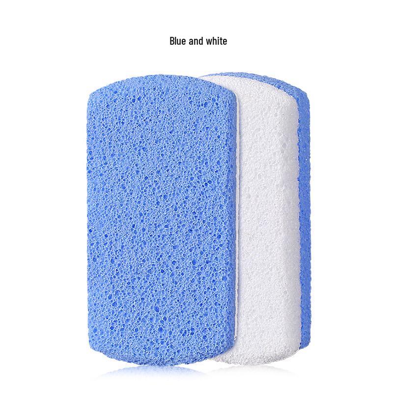 

Dual-Color Pumice Foot Stone: Foam Glass Scrubber for Dead Skin & Callus Removal, Keratin File, Foot Repair Tool 10*5*2cm