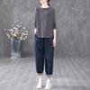 Spring Autumn New Solid Color Round Neck Long Sleeve Fashion T-Shirts Women High Street Casual Loose All-match Elegant Pullovers