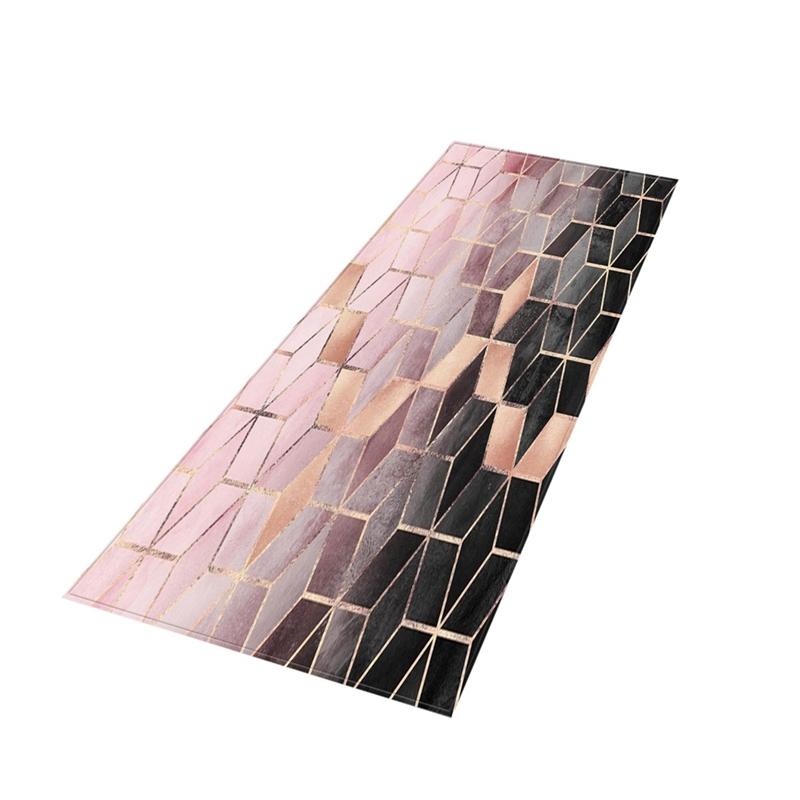 Area Rug Marble Pattern for Entry Way Living Room Hallways Modern Doormat