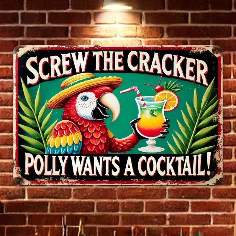 

Decorative Metal Wall Art Sign 20x30cm