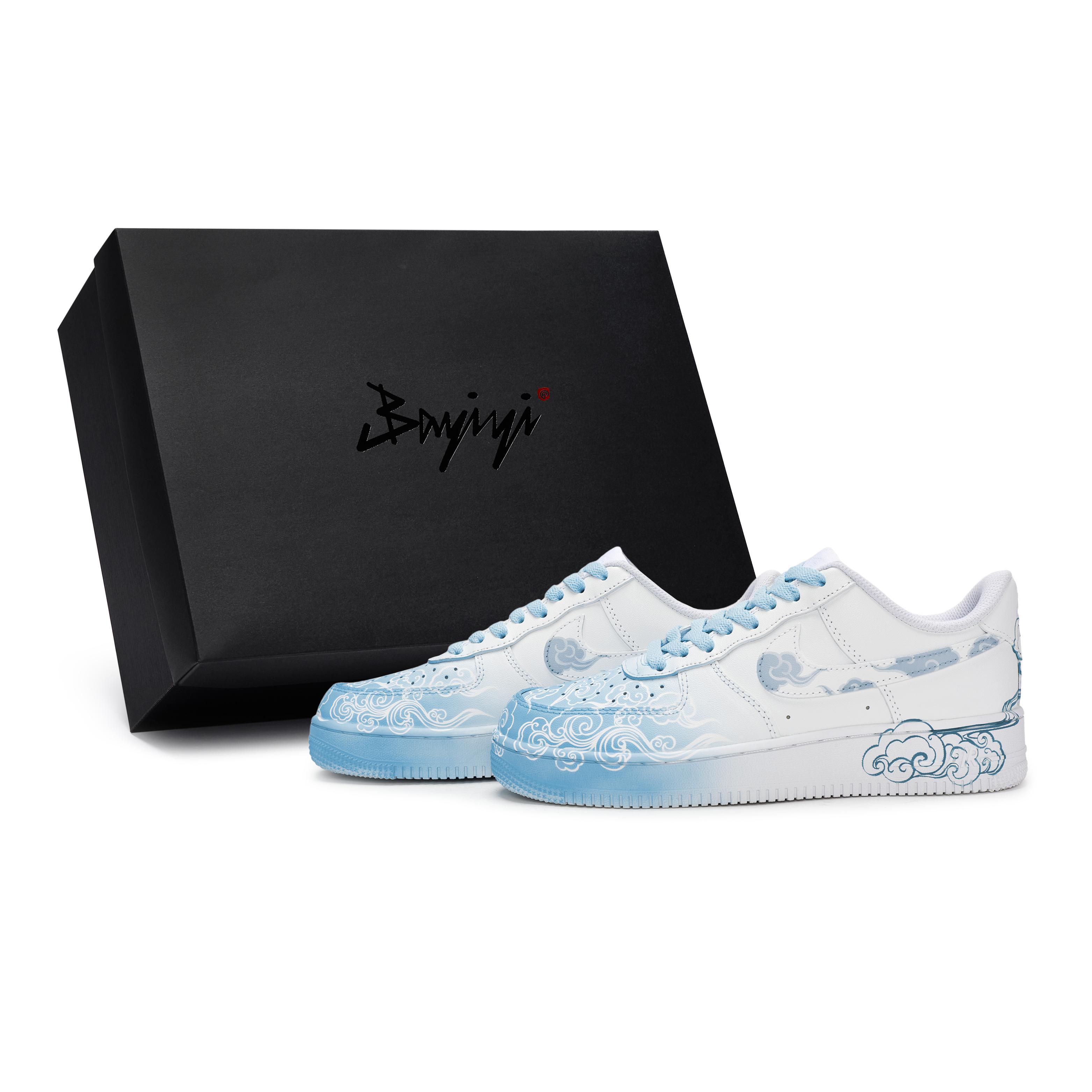 

Nike Air Force 1 Skateboard Shoes Unisex Low Top Blue CW2288-111(Team80-S-BOX) 38