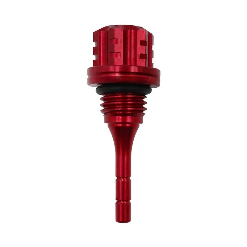Motorcycle Engine Oil Dipstick Filler Cap Plug CNC Aluminum Alloy Motorcycle Accessories for GY6 BWS 125CC