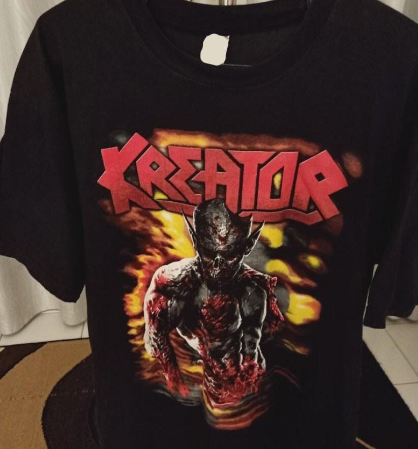 Kreator metal band shirt unisex t-shirt cotton black shirt TE6053 XXL