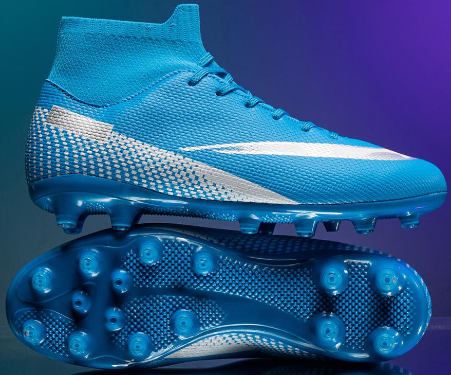 

High top breathable outdoor men s football shoes professional children s men s football shoes long nails women s broken nails football shoes 48