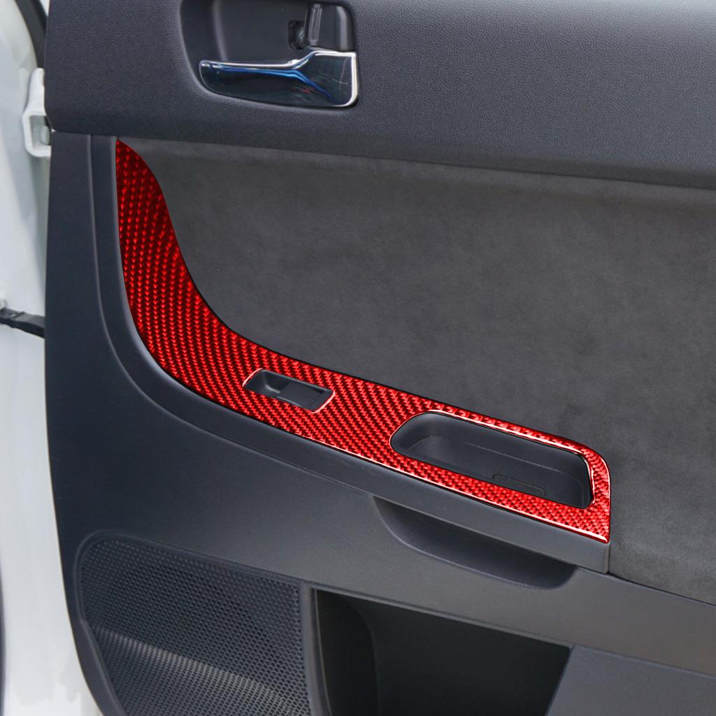 Window Lift Switch Button Panel Decoration Sticker Decal Cover Trim for Mitsubishi Lancer EVO 2008-2015 Car Interior