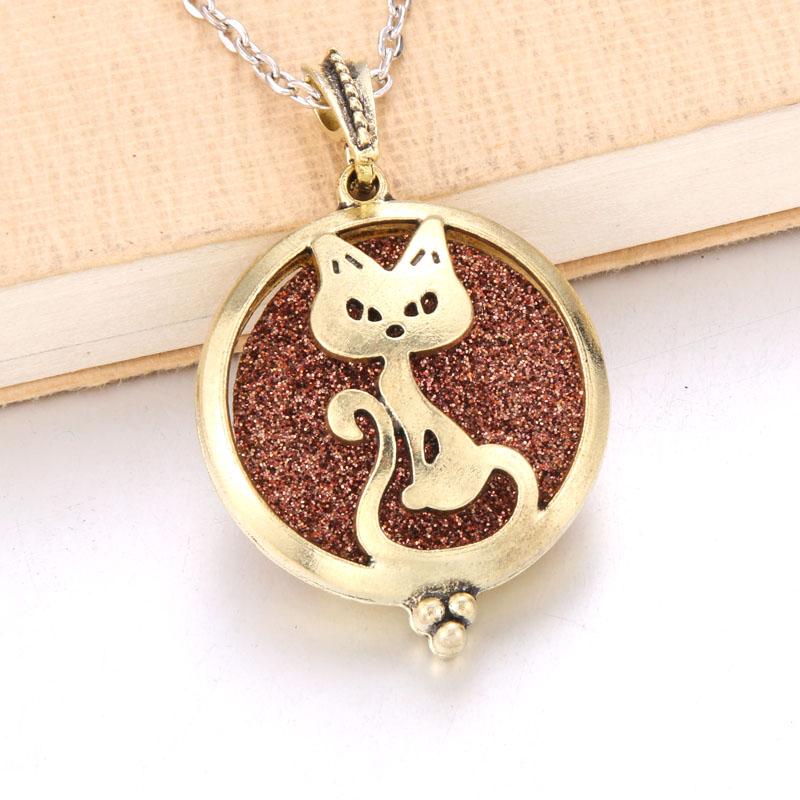 Aromatherapy Necklace Tree of Life Diffuser Jewelry Vintage Open Locket Pendant Essential Oil Perfume Aroma Diffuser Necklace