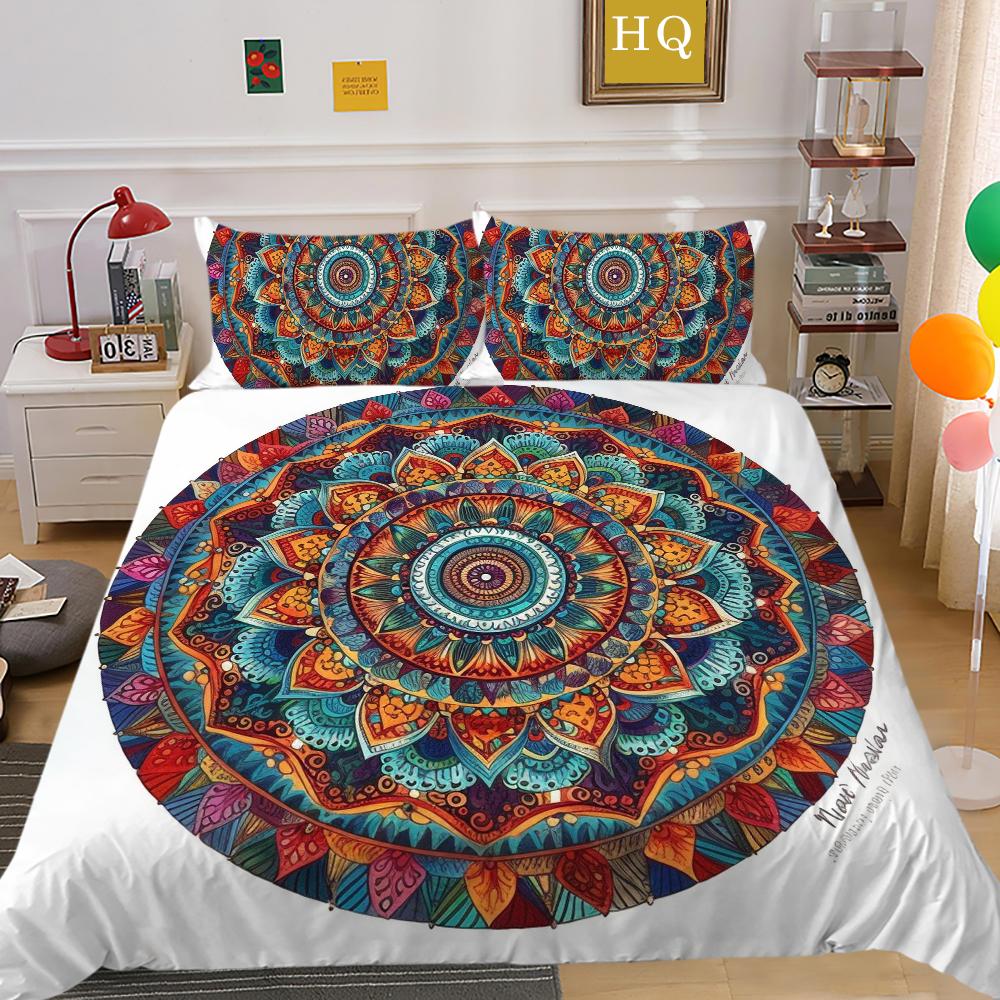 Set de lenjerie de pat Fashion Home Față de pernă imprimată poliester moale Seturi de husă de pilotă pentru bărbați de dimensiune dublă Decorarea casei