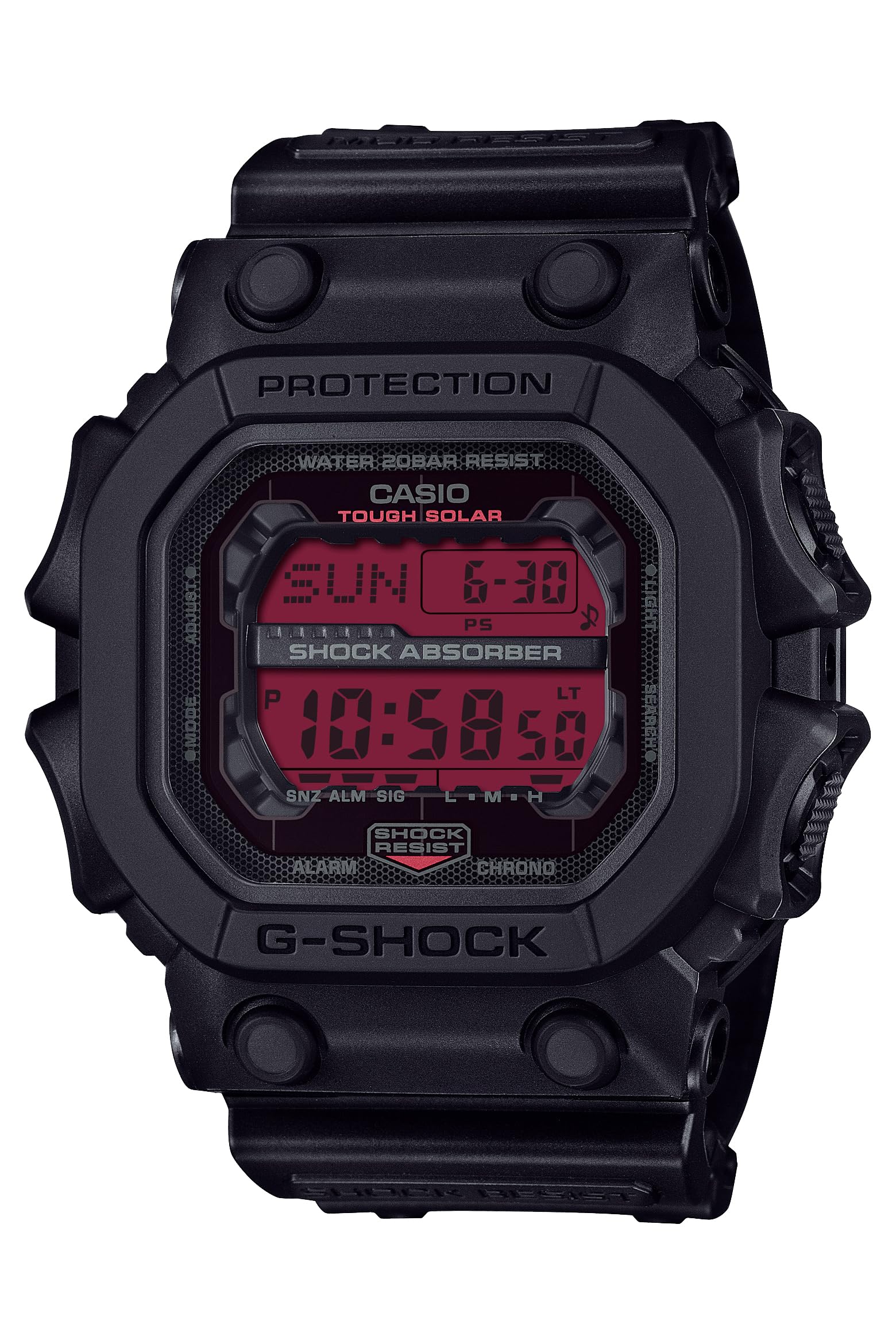 

Часы черные [Casio] G-Shock [GX-56BBR-1JF] мужские