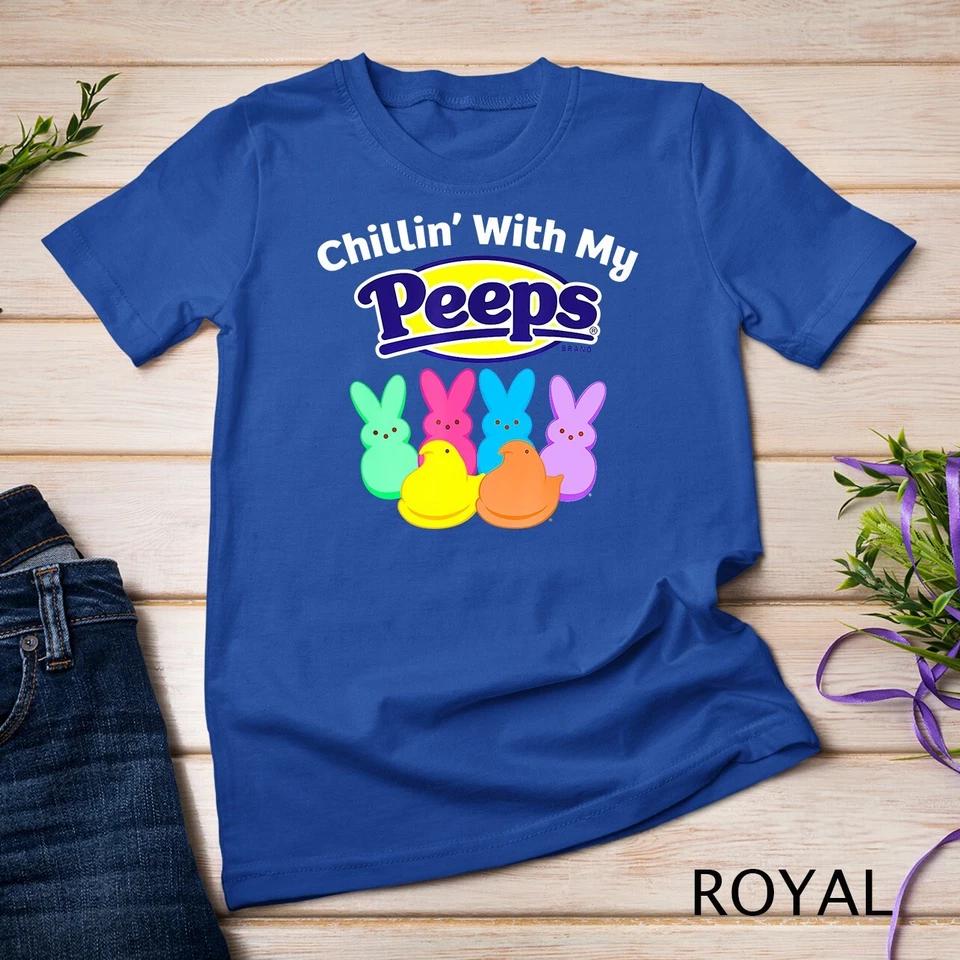 Peeps Easter Chillin With My Peeps T-Shirt Unisex T-shirt 6 4XL