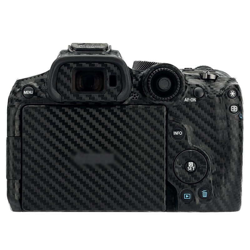 

Camera Protective Leather Film for Canon EOS 3M Carbon Fiber R7/EOSR7 Cameras,
