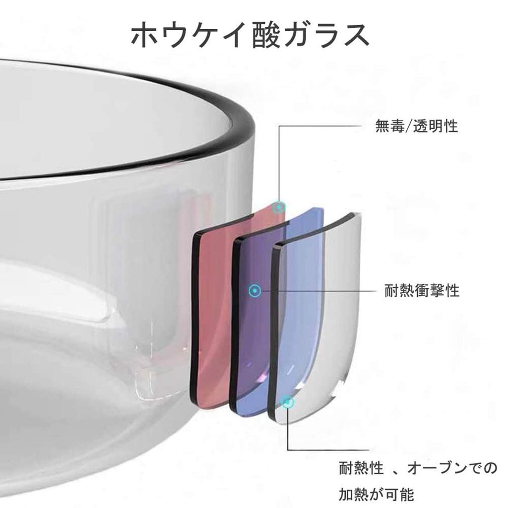 Kalar Baby Food Storage Glass Containers, 4-Piece (Blue)