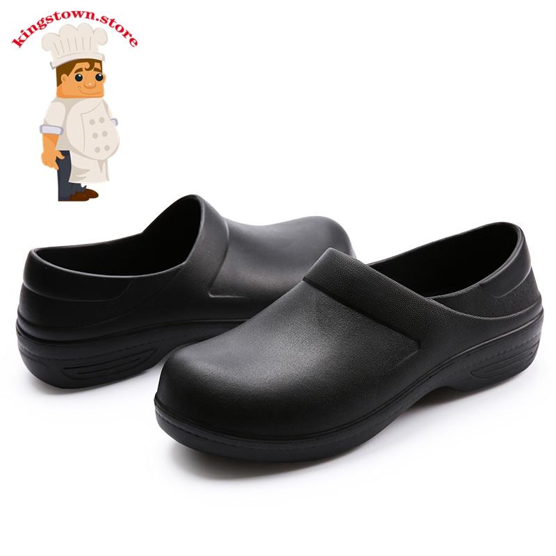 Küche Küchenschuhe Unisex Arbeitsschuhe Wasserdicht Rutschfest Heißestesel Küchenkochschuhe Restaurant Arbeitsslipper Arbeitskochschuhe