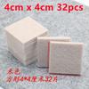 Thickening Felt Chair Leg Pads 5mm Self Adhesive Furniture Chair Table Leg Pads Wood Floor Protectors Felt Anti-Slip Pads