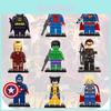 Superhero Building Blocks Toy Set With Iron Man Captain America Wolverine Spider-man And More!