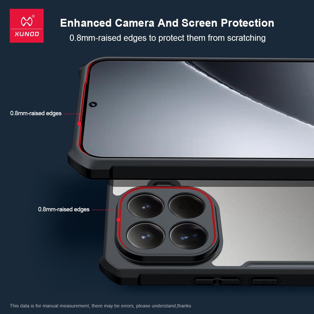 XUNDD For Xiaomi 15T Pro Case Mi 15 T Casing Transparent Phone Cover Airbag Shockproof Bumper Protective Cases