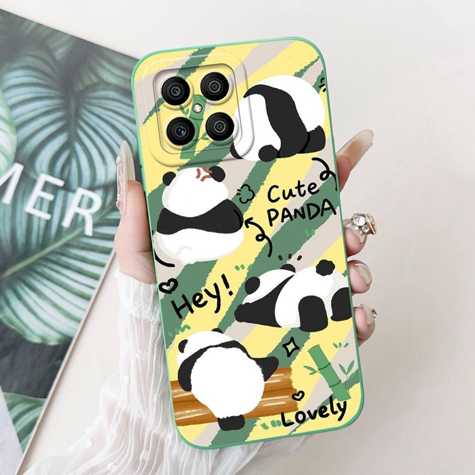 Lens Protective Case For Honor X8 TFY-LX1 TFY-LX2 TFY-LX3 Fashion Painted Soft Silicone Cover For HonorX8 X 8 4G Phone Cases