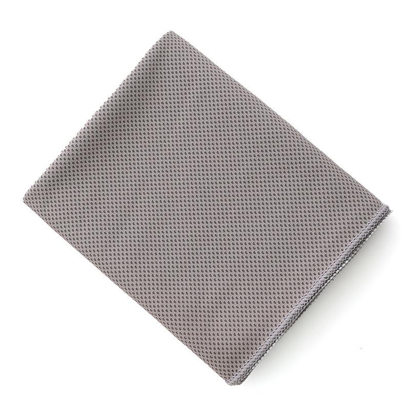 Ice Silk Quick-Dry Sports Towel for Outdoor Fitness & Running - Cool Logo Print
