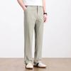 Fengxun Men's Straight Leg Business Casual Stretch Anti-Wrinkle Pants