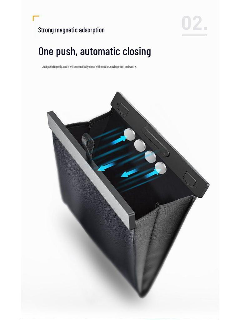 Tesla Foldable Car Trash Can & Storage Bag