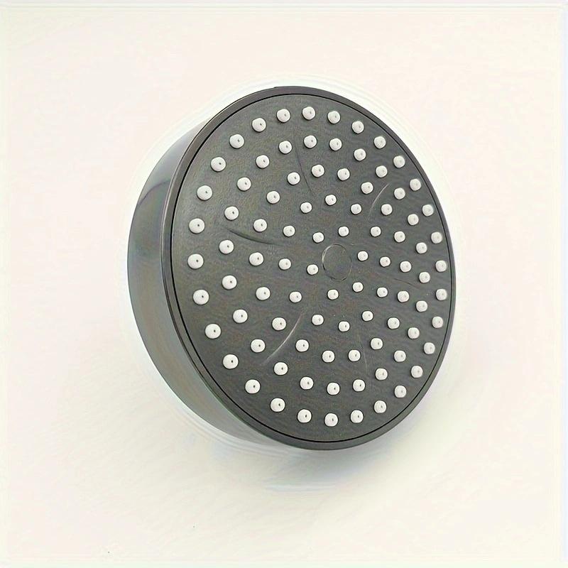 1 Piece of Bathroom Facilities 4 Inch Black Faucet Replacement Exquisite and Compact Shower Head Decoration