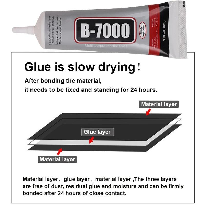 1PC 110ML B-7000 Transparent Contacts Mobile Phone Repair Adhesive General Purpose Glass Plastic Glue