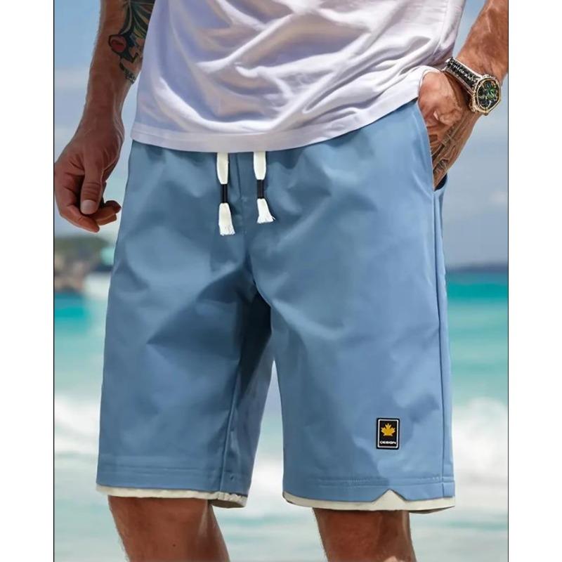 All-match Casual Beach Pants Men's Shorts Summer Five-point Straight Loose Plus Size Pants